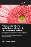Prevalence of pre-gestational obesity in the pregnant women