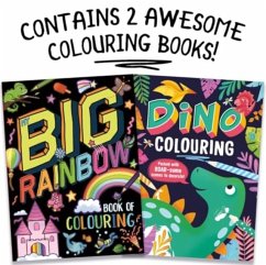 Cover Two Awesome Colouring Books