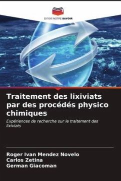 Traitement des lixiviats par des procédés physico chimiques - Méndez Novelo, Roger Iván;Zetina, Carlos;Giácoman, Germán