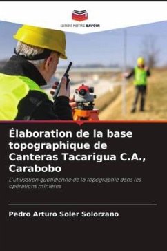 Élaboration de la base topographique de Canteras Tacarigua C.A., Carabobo - Soler Solorzano, Pedro Arturo