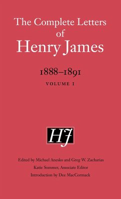 The Complete Letters of Henry James: 1888-1891 - James, Henry
