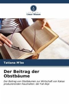 Der Beitrag der Obstbäume - M'bo, Tatiana