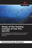 Study of the feeding ecology of two fish species