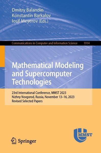 Mathematical Modeling and Supercomputer Technologies (eBook, PDF)