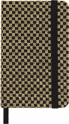 Cover Moleskine Shine Notizbuch, XS, Blanko, gold