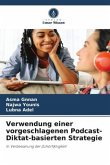 Verwendung einer vorgeschlagenen Podcast-Diktat-basierten Strategie