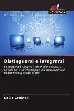 Distinguersi e integrarsi - Coldwell, David