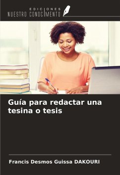 Cover Guía para redactar una tesina o tesis