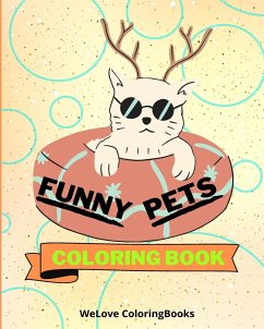Funny Pets Coloring Book - Sauseda, Sancha