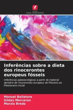 Inferências sobre a dieta dos rinocerontes europeus fósseis - Ballatore, Manuel;Merceron, Gildas;Breda, Marzia