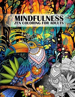 Mindfulness Coloring Book for Adults - Sparkle, Luna