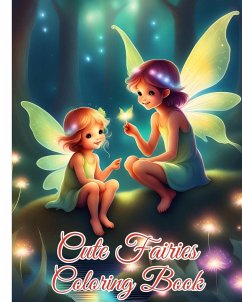 Cute Fairies Coloring Book - Nguyen, Thy