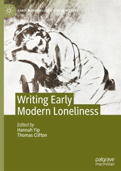 Cover Writing Early Modern Loneliness