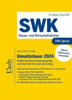 SWK-Spezial Umsatzsteuer 2024 - Melhardt, Stefan;Kuder, Bernhard;Pfeiffer, Sebastian