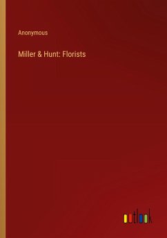 Cover Miller & Hunt: Florists
