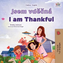 I am Thankful (Czech English Bilingual Children's Book)