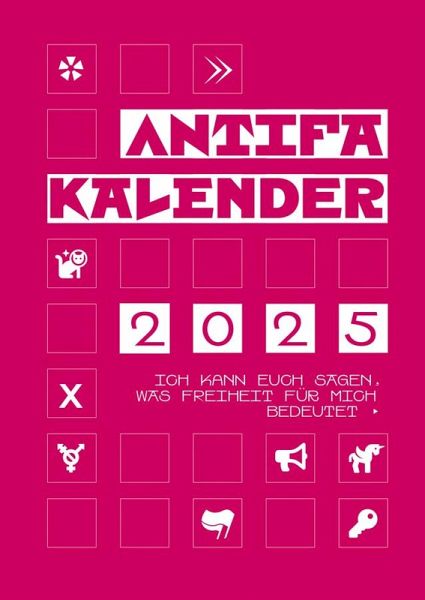Antifaschistischer Taschenkalender 2025 Antifaschistischer Taschenkalender 2025