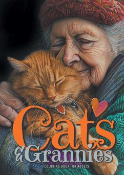 Cats and Grannies Coloring Book for Adults - Publishing, Monsoon;Grafik, Musterstück