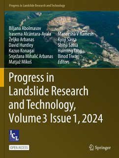 Progress in Landslide Research and Technology, Volume 3 Issue 1, 2024