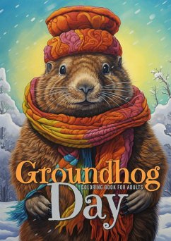 Groundhog Day Coloring Book for Adults - Publishing, Monsoon;Grafik, Musterstück