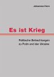 Es ist Krieg (eBook, ePUB) - Bild 1