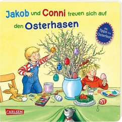 Jakob und Conni freuen sich auf den Osterhasen (Mängelexemplar) - Grimm, Sandra