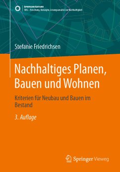 Nachhaltiges Planen, Bauen und Wohnen (eBook, PDF) - Friedrichsen, Stefanie