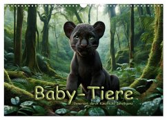 Baby-Tiere (Wandkalender 2025 DIN A3 quer), CALVENDO Monatskalender - Calvendo;R. Stuhlmann, Peter