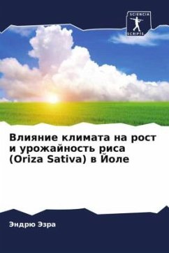 Vliqnie klimata na rost i urozhajnost' risa (Oriza Sativa) w Jole - Jezra, Jendrü