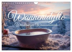 Wannenidylle (Wandkalender 2025 DIN A4 quer), CALVENDO Monatskalender