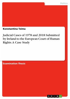 Judicial Cases of 1978 and 2018 Submitted by Ireland to the European Court of Human Rights. A Case Study