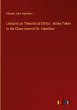 Lectures on Theoretical Ethics: Notes... - Bild 1