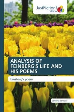 ANALYSIS OF FEINBERG'S LIFE AND HIS POEMS - Zarnigor, Safarova