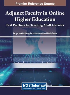 Cover Adjunct Faculty in Online Higher Education