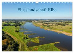 Flusslandschaft Elbe (Wandkalender 2025 DIN A3 quer), CALVENDO Monatskalender - Calvendo;Beck, Markus