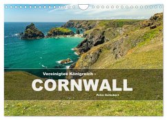 Vereinigtes Königreich - Cornwall (Wandkalender 2025 DIN A4 quer), CALVENDO Monatskalender - Calvendo;Schickert, Peter