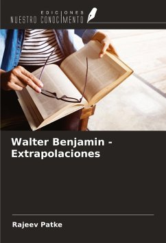 Cover Walter Benjamin - Extrapolaciones