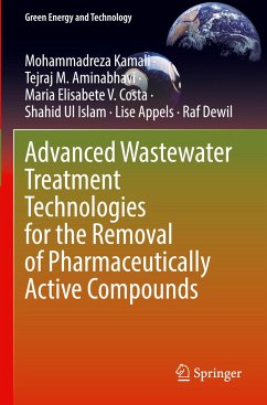 Advanced Wastewater Treatment Technologies for the Removal of Pharmaceutically Active Compounds - Kamali, Mohammadreza;Aminabhavi, Tejraj M.;V. Costa, Maria Elisabete