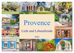 Provence. Licht und Lebensfreude (Tischkalender 2025 DIN A5 quer), CALVENDO Monatskalender - Calvendo;Bodo-Schmidt-Photography