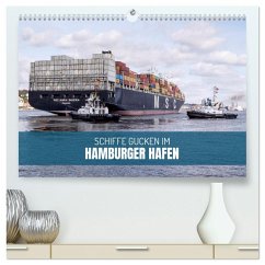 Schiffe gucken im Hamburger Hafen (hochwertiger Premium Wandkalender 2025 DIN A2 quer), Kunstdruck in Hochglanz - Calvendo;Kerpa, Ralph