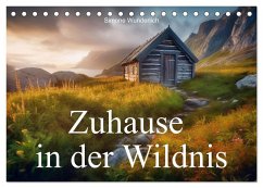 Zuhause in der Wildnis (Tischkalender 2025 DIN A5 quer), CALVENDO Monatskalender