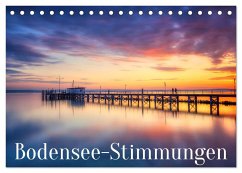 Bodensee-Stimmungen (Tischkalender 2025 DIN A5 quer), CALVENDO Monatskalender