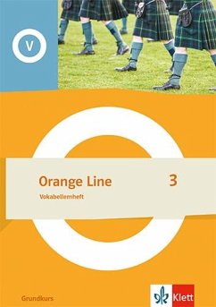 Cover Orange Line 3 Grundkurs. Vokabellernheft Klasse 7