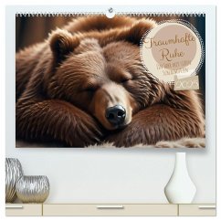 Traumhafte Ruhe - Ein Jahr mit süßen Schlafmützen (hochwertiger Premium Wandkalender 2025 DIN A2 quer), Kunstdruck in Hochglanz