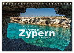 Trauminsel Zypern (Tischkalender 2025 DIN A5 quer), CALVENDO Monatskalender - Calvendo;Schickert, Peter