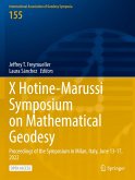 X Hotine-Marussi Symposium on Mathematical Geodesy X Hotine-Marussi Symposium on Mathematical Geodesy
