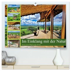 Im Einklang mit der Natur - Soroi Lions Bluff Lodge Kenia (hochwertiger Premium Wandkalender 2025 DIN A2 quer), Kunstdruck in Hochglanz