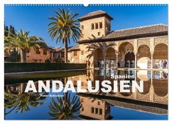 Spanien - Andalusien (Wandkalender 2025 DIN A2 quer), CALVENDO Monatskalender - Calvendo;Schickert, Peter