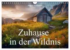 Zuhause in der Wildnis (Wandkalender 2025 DIN A4 quer), CALVENDO Monatskalender - Calvendo;Wunderlich, Simone