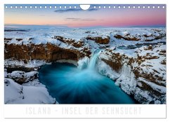 Island - Insel der Sehnsucht (Wandkalender 2025 DIN A4 quer), CALVENDO Monatskalender